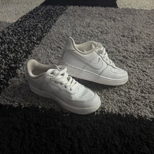 All White Nike Air Force